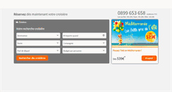 Desktop Screenshot of croisiere.opodo.fr